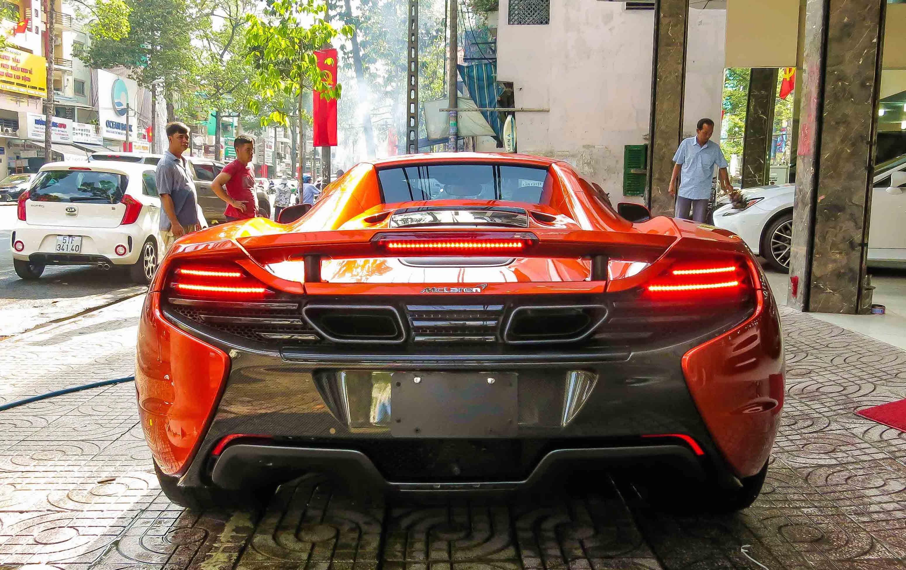 Siêu xe Mclaren 650S Việt Nam ảnh 7 Sieu xe Mclaren 650S Viet Nam anh 7