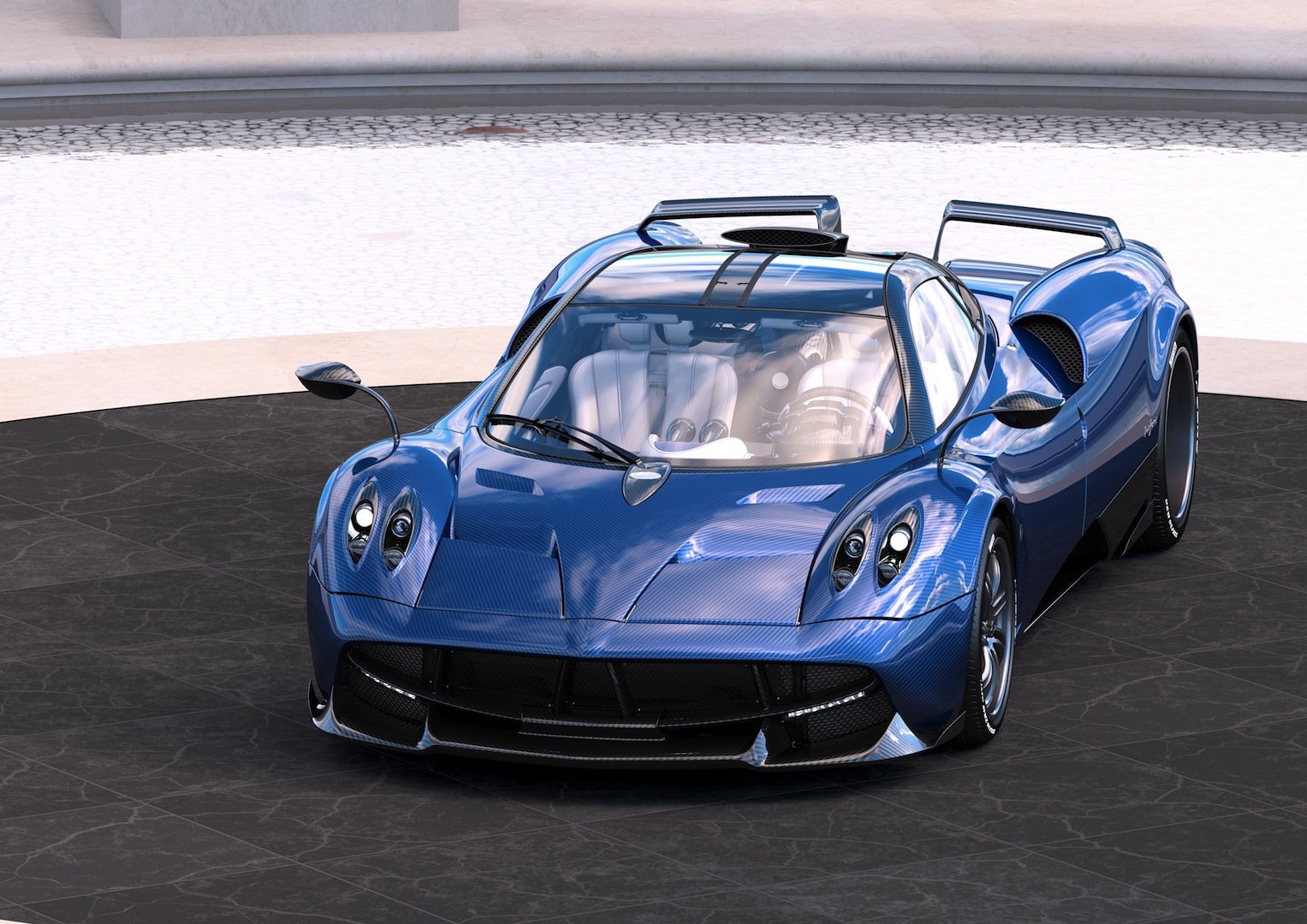 Pagani Huayra Pearl doc nhat vo nhi tren the gioi hinh anh
