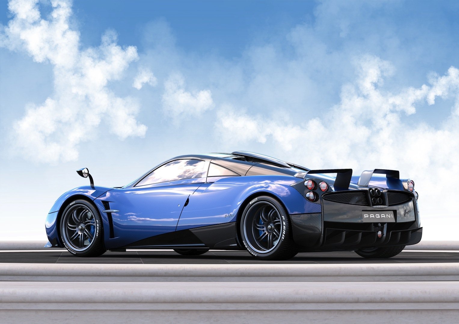 Pagani Huayra Pearl ra mắt ảnh 2 Pagani Huayra Pearl ra mat anh 2