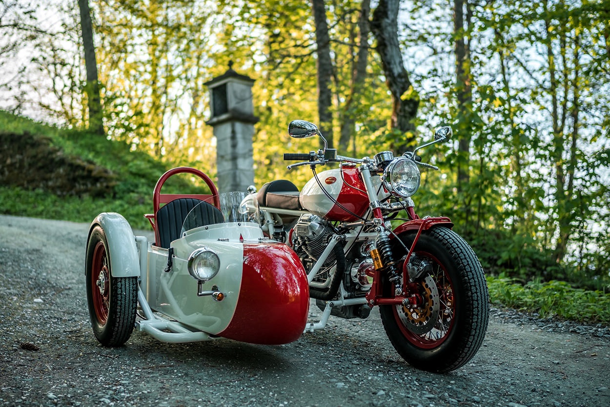 Side Car độ từ Moto Guzzi ảnh 1 Side Car do tu Moto Guzzi anh 1