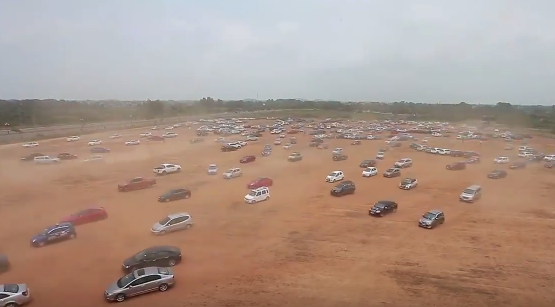 500 xe hoi xep hinh lap ky luc Viet Nam hinh anh