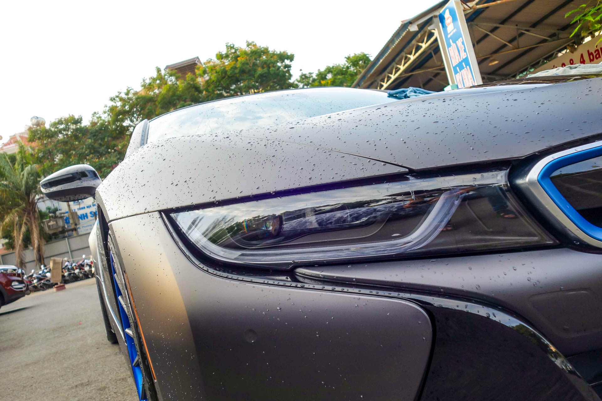 BMW i8 độ decal ở Sài Gòn ảnh 7 BMW i8 do decal o Sai Gon anh 7