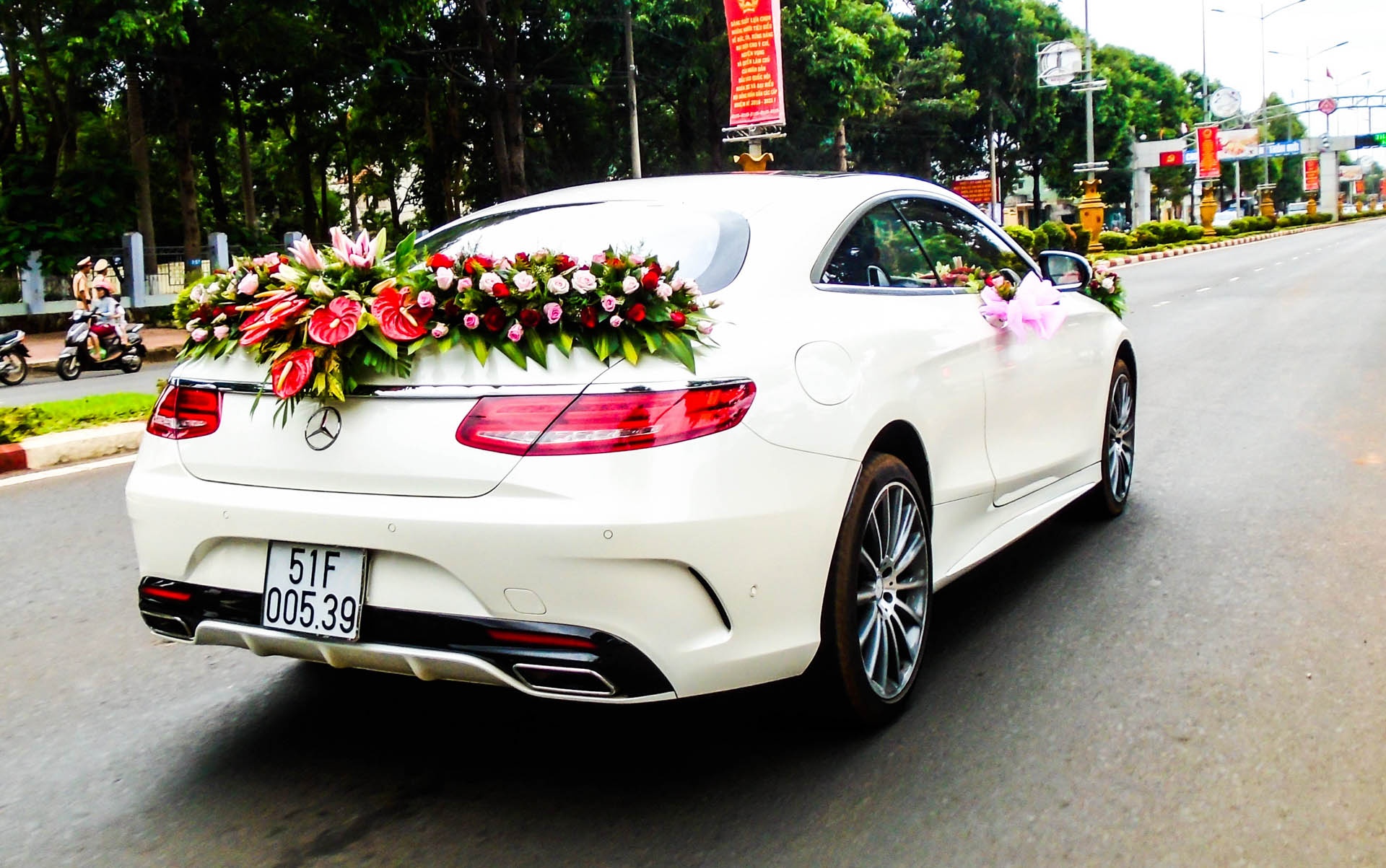 Mercedes S Class Coupe lam xe hoa anh 3