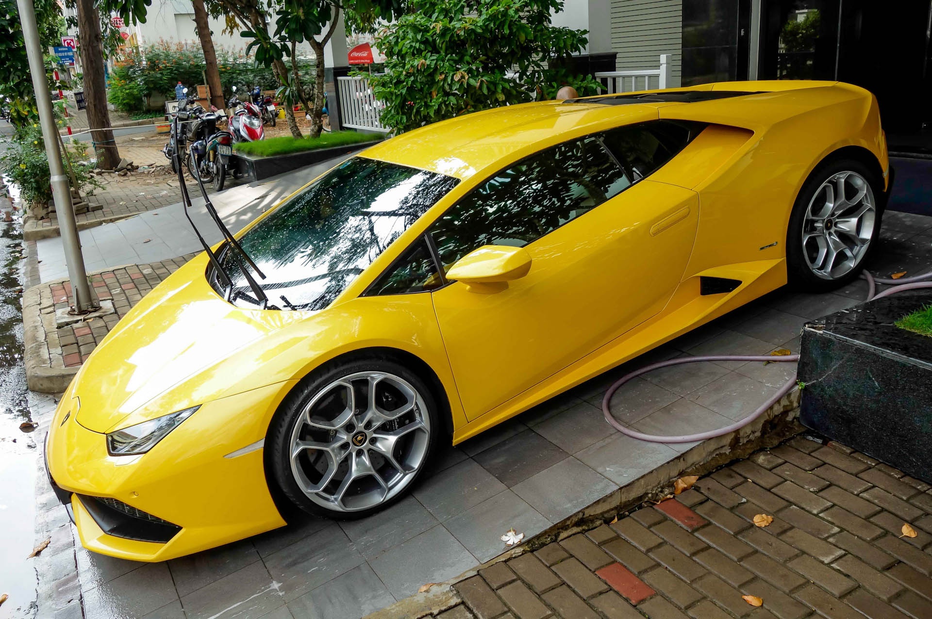 Sieu xe Lamborghini Huracan cua Cuong dola anh 3