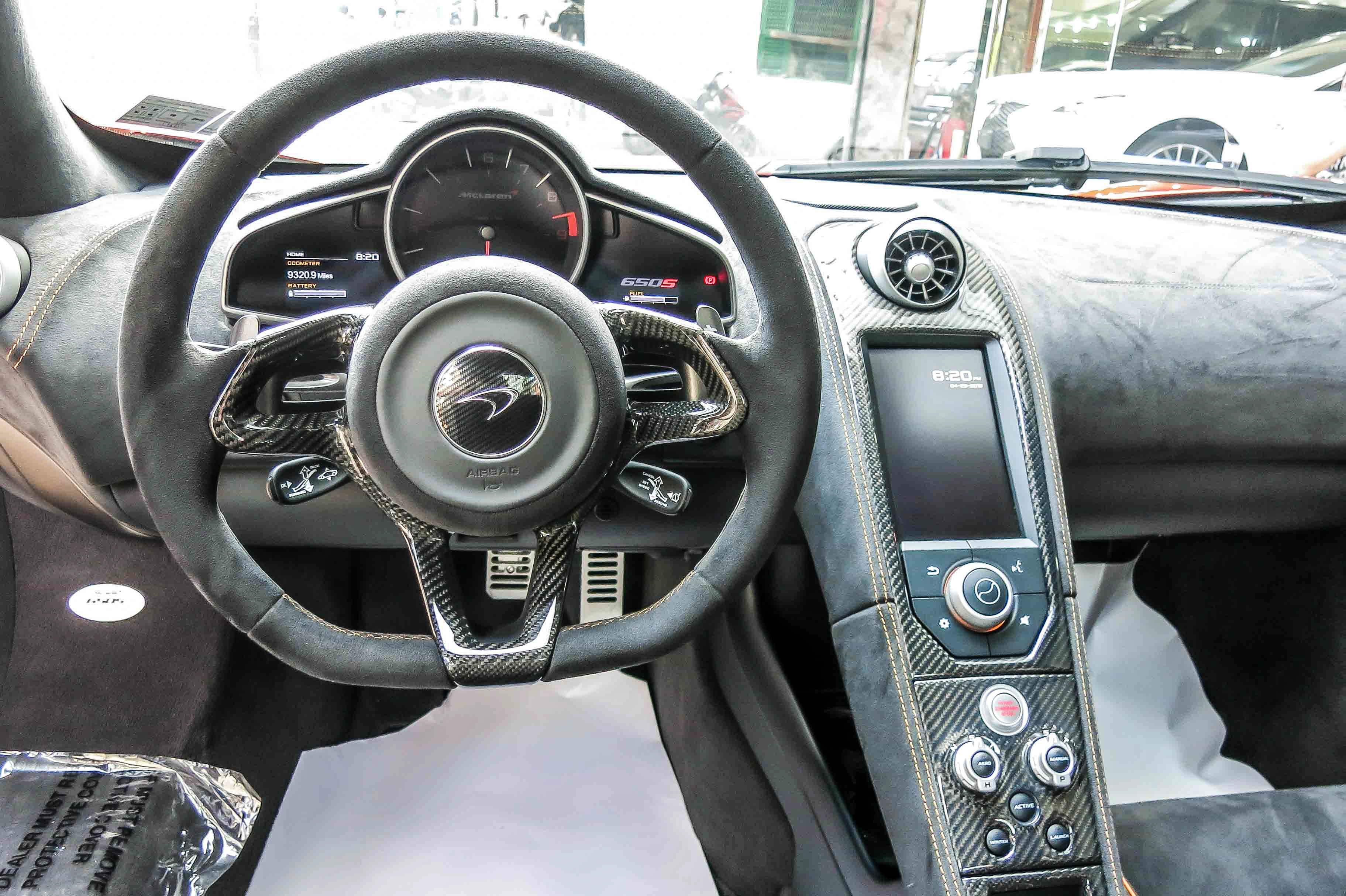 Sieu xe McLaren 650S mau trang anh 7