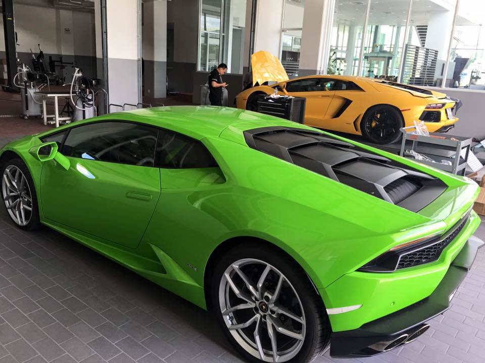 Sua chua sieu xe Lamborghini o Viet Nam anh 14
