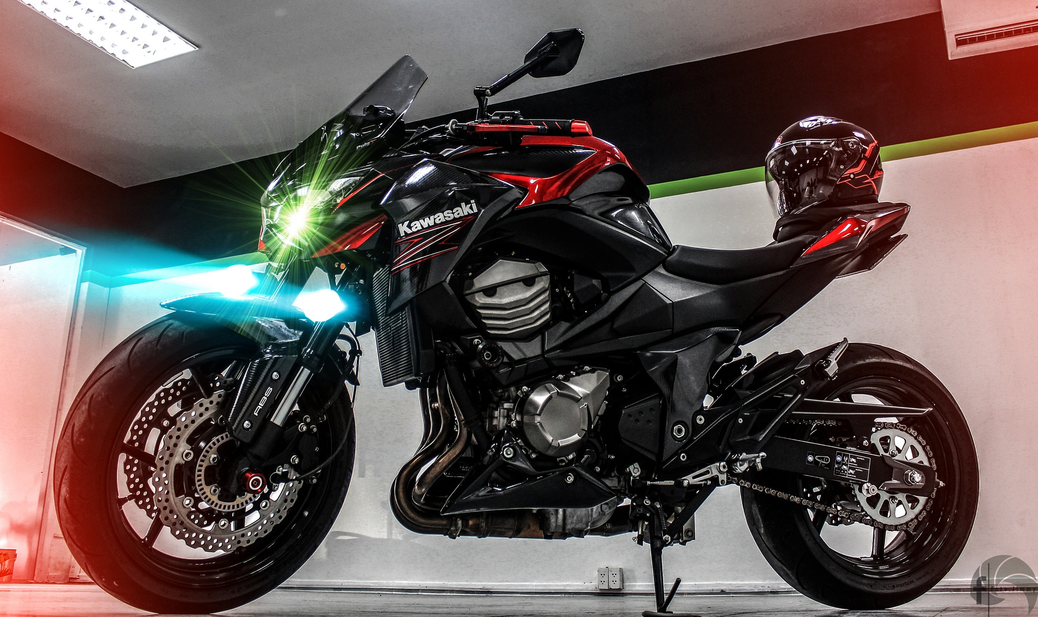 Kawasaki Z800 độ ở Sài Gòn ảnh 1 Kawasaki Z800 do o Sai Gon anh 1