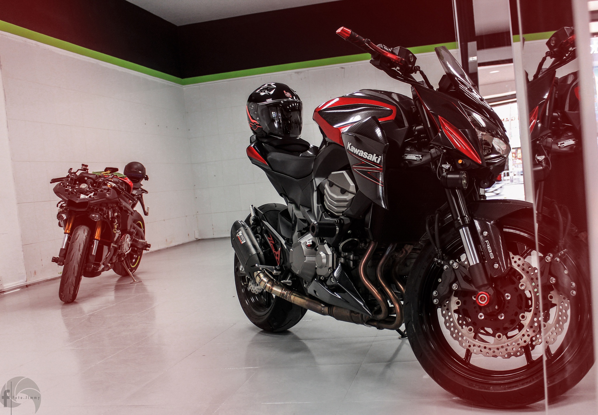 Kawasaki Z800 độ ở Sài Gòn ảnh 2 Kawasaki Z800 do o Sai Gon anh 2