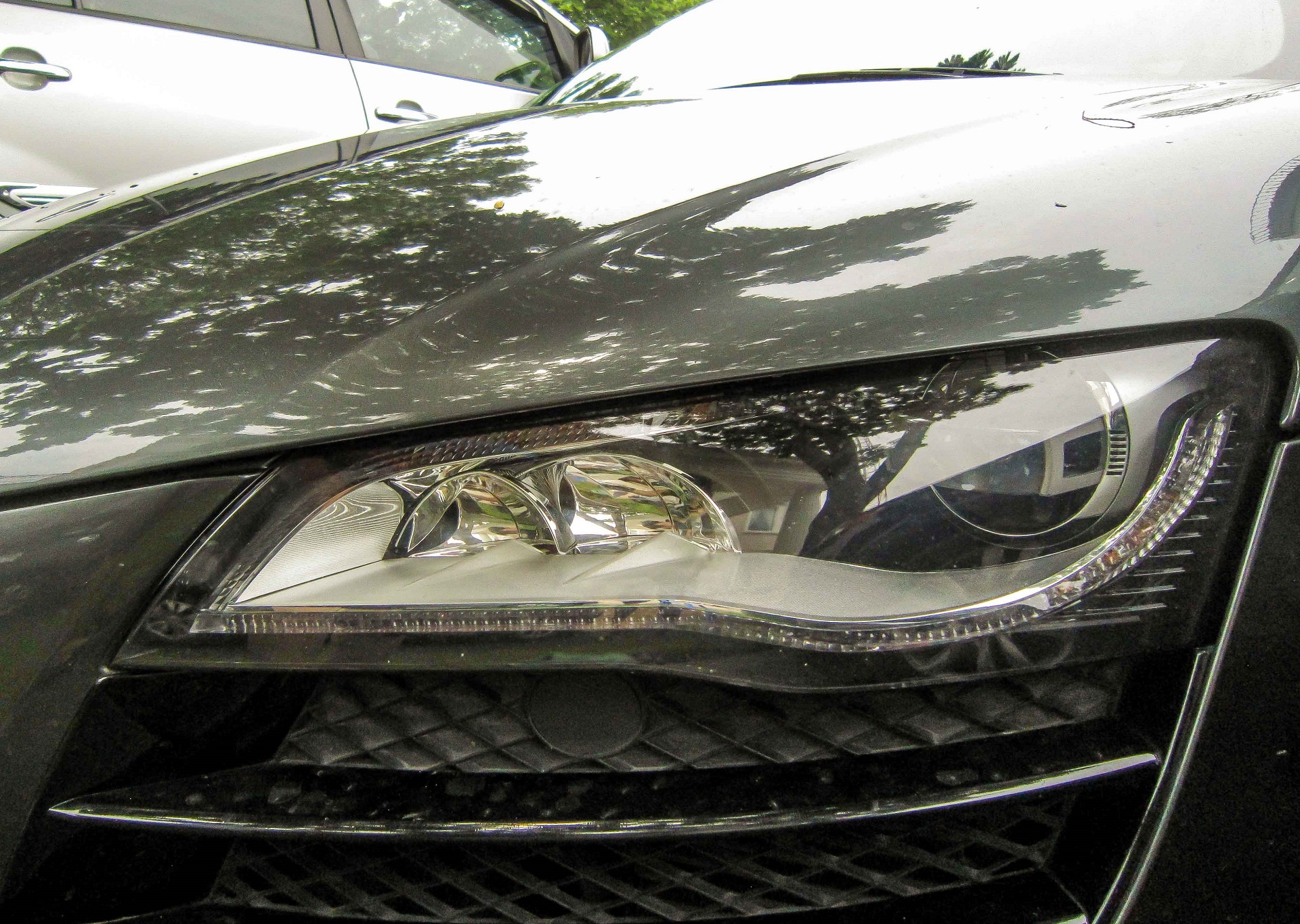 Siêu xe Audi R8 V10 màu lạ ảnh 3 Sieu xe Audi R8 V10 mau la anh 3