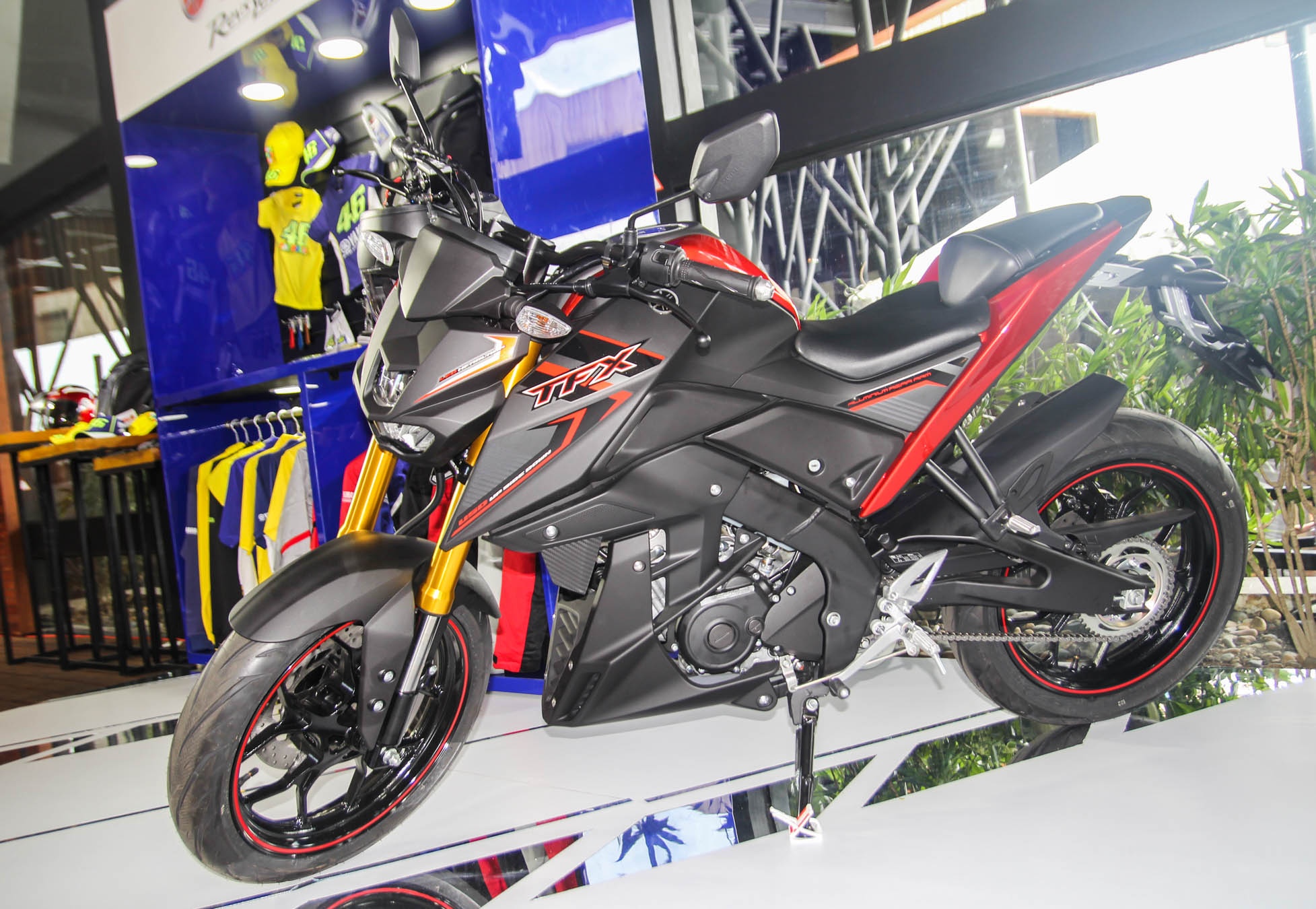 Chi tiet Yamaha TFX150 - xe con tay 150 cc vua ra mat tai VN hinh anh