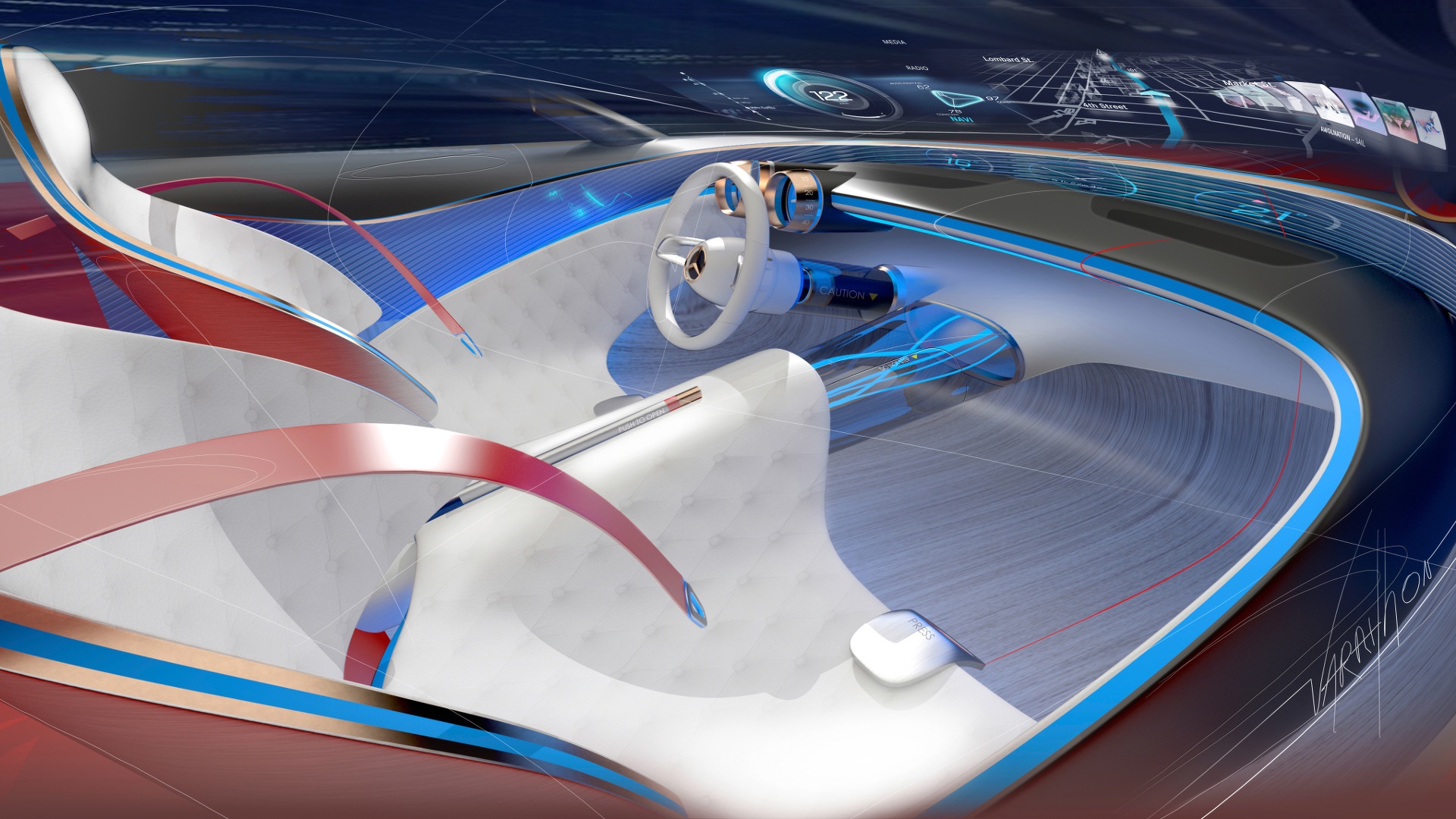 Vision Mercedes Maybach 6 concept anh 8