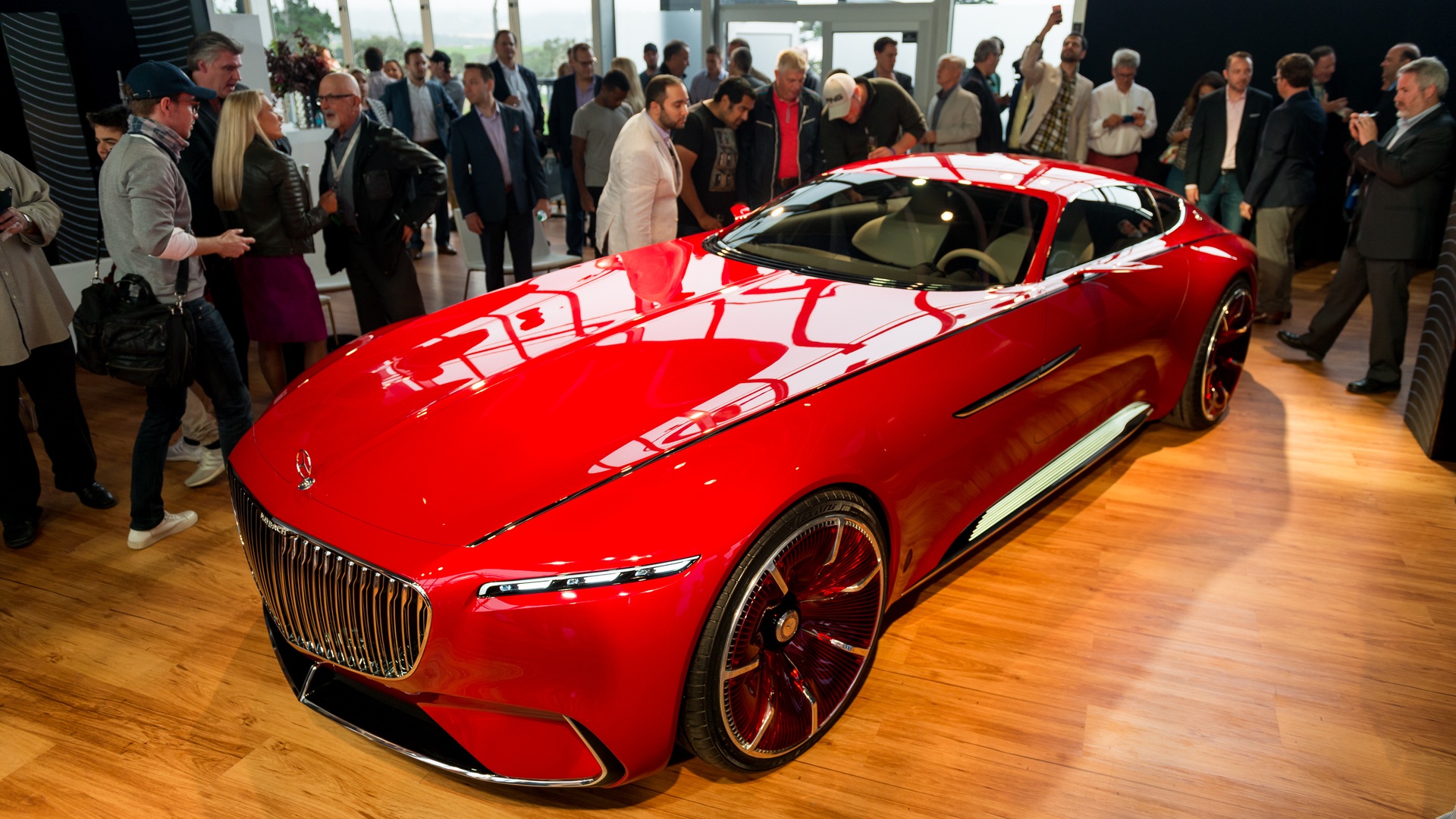 Thuc te Vision Mercedes-Maybach 6: sieu xe vuot thoi gian hinh anh