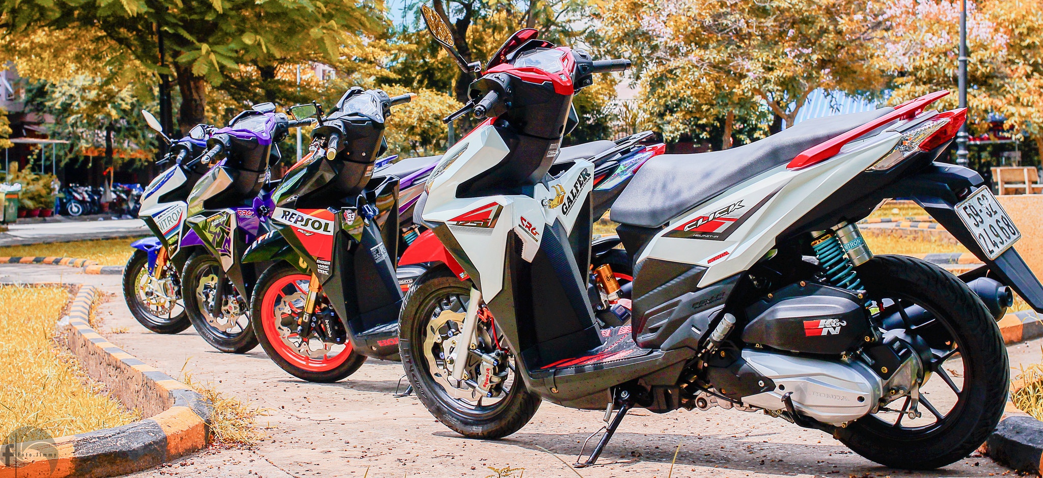 Honda Click Thai do o Sai Gon anh 16