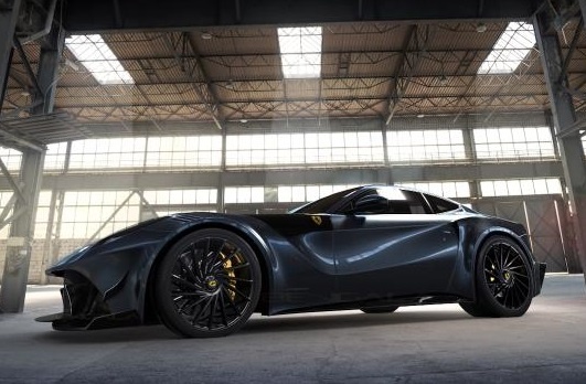 Ferrari F12 do carbon gioi han 10 chiec tren the gioi hinh anh