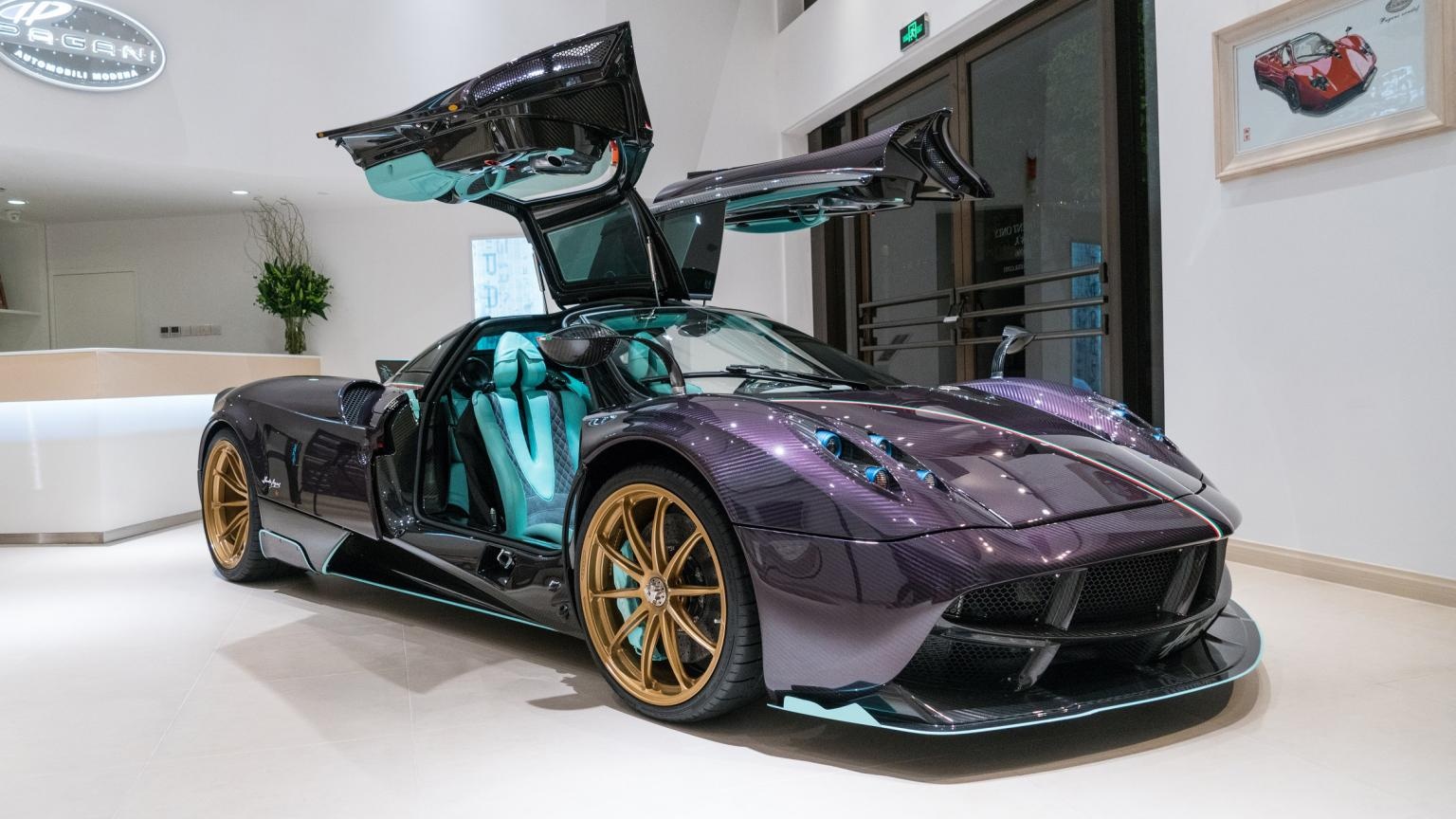 Pagani Huayra phien ban rong cho nguoi giau Trung Quoc hinh anh