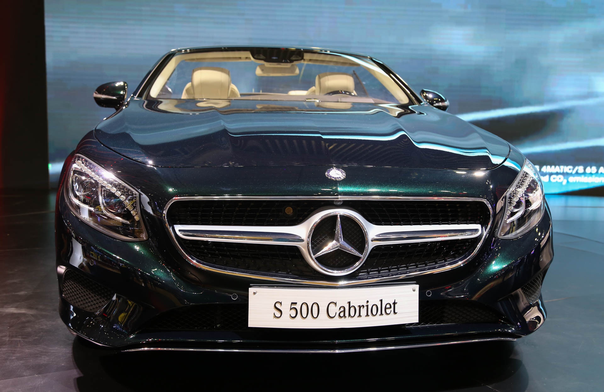 Mercedes S500 Cabriolet ra mat anh 1