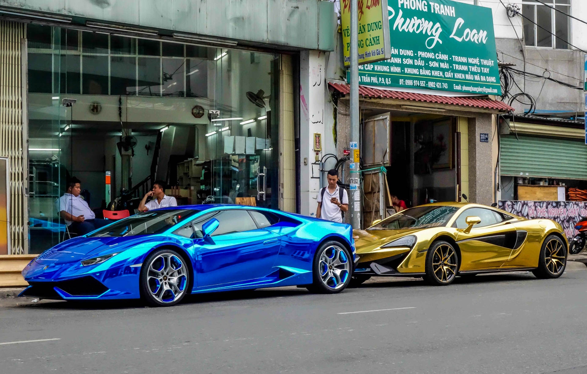 McLaren 570S ma vang cua Cuong Do La anh 3