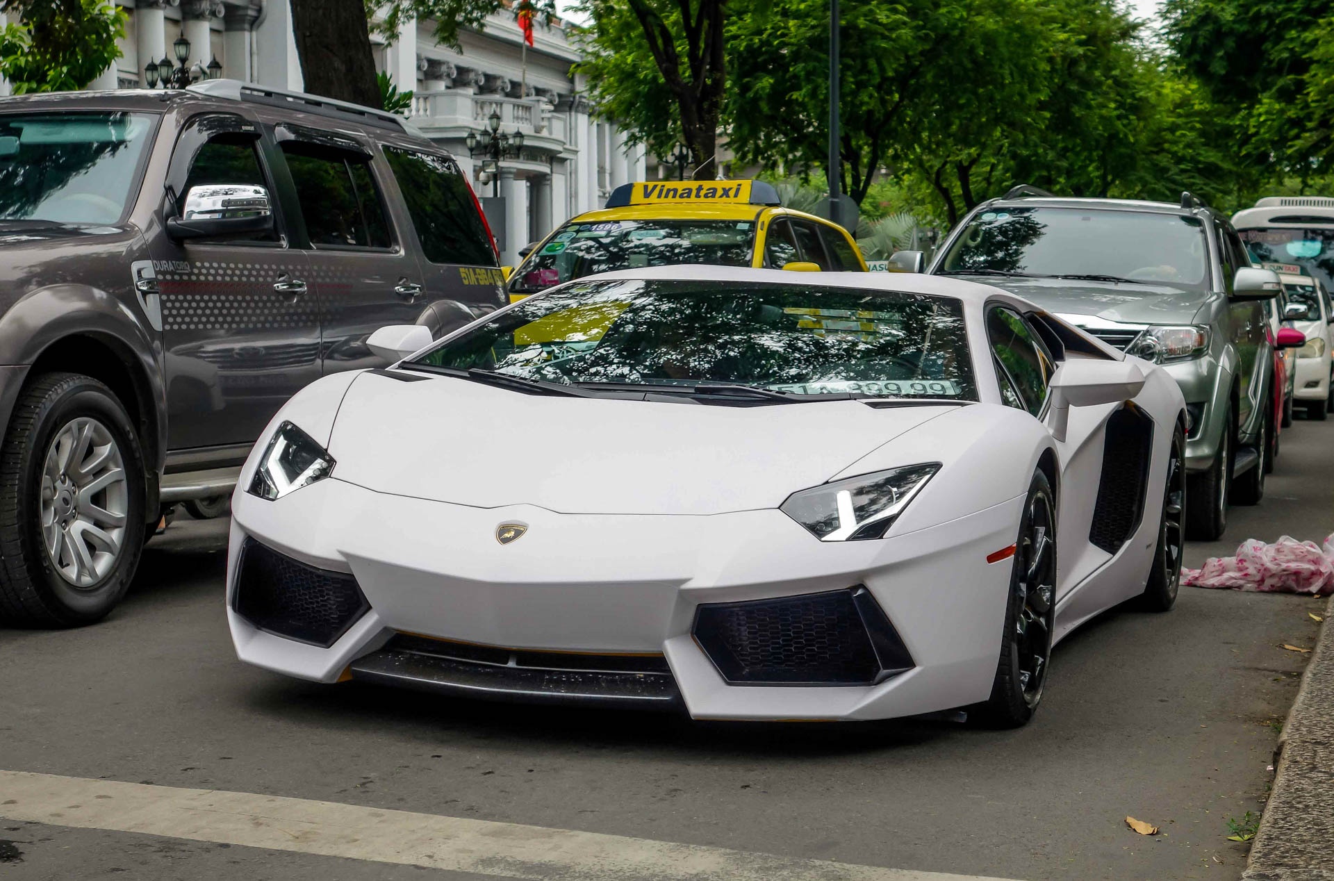 Lamborghini Aventador dau tien Viet Nam anh 1