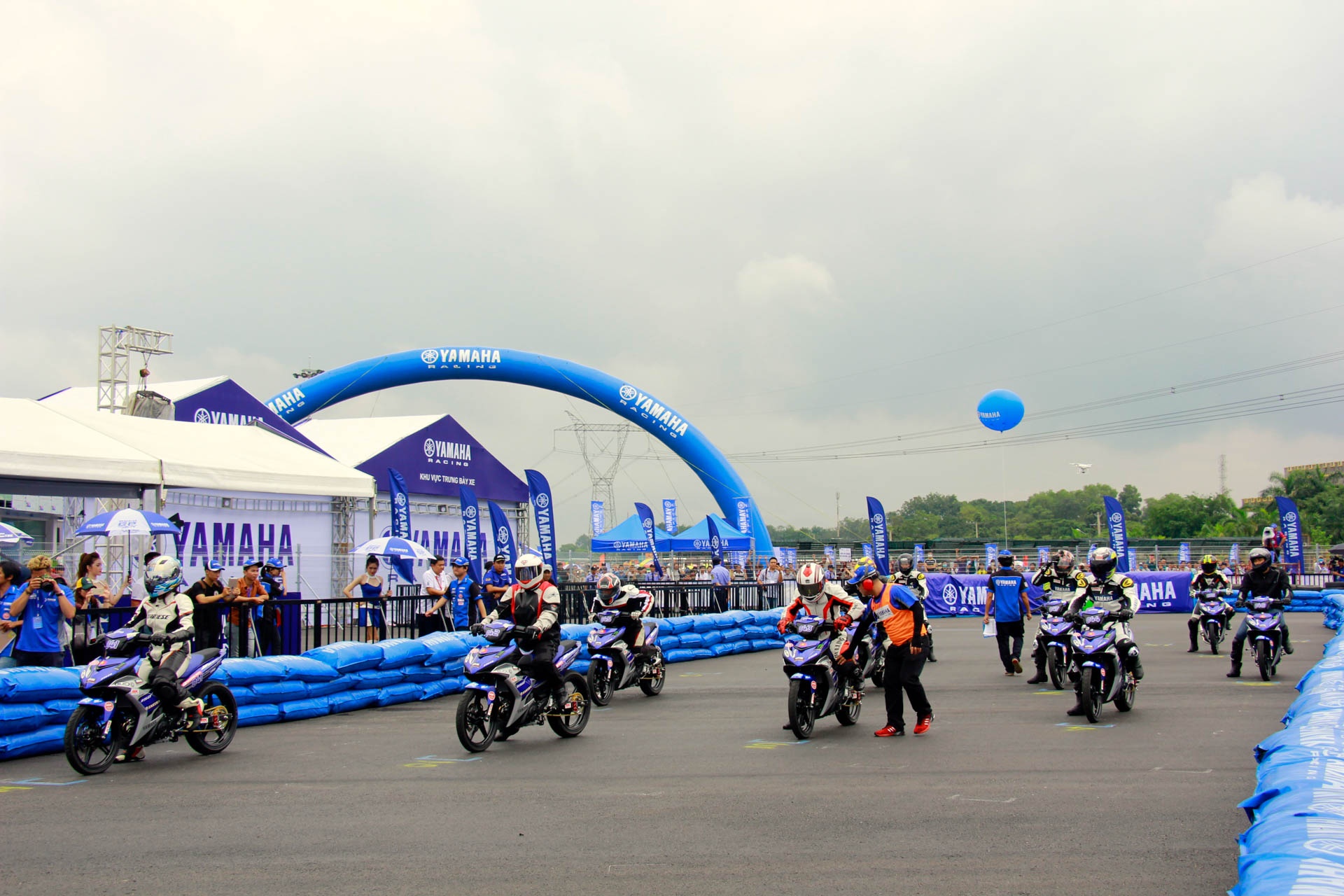 Giai dua xe Yamaha Exciter 150 anh 1