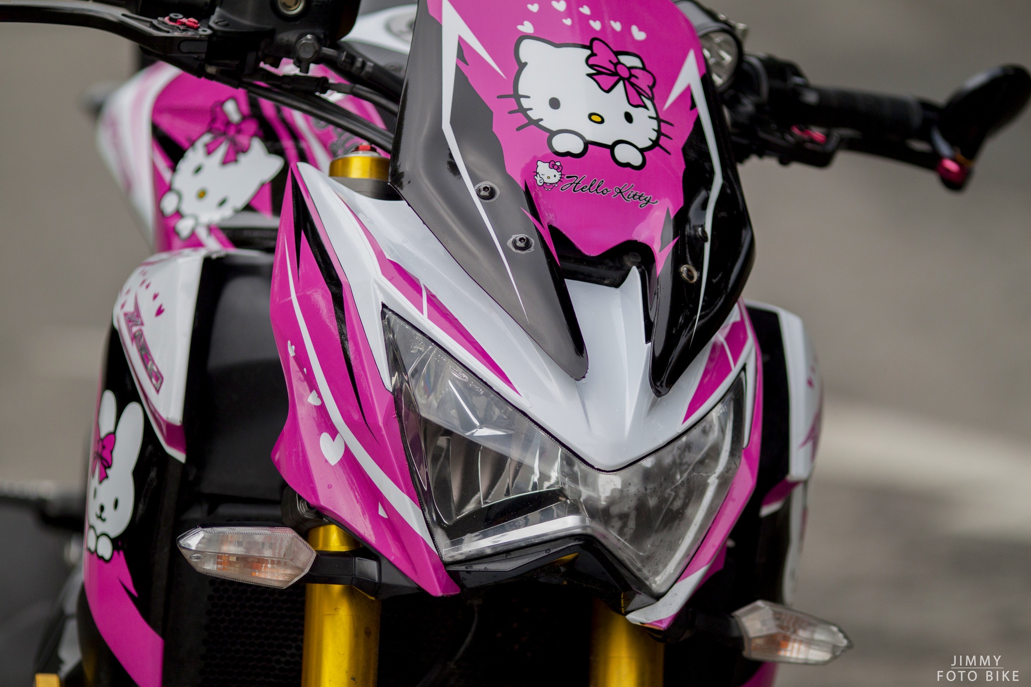 Kawasaki Z800 Hello Kitty anh 4