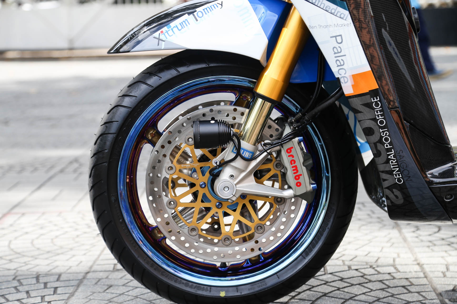 Honda SH do cua biker Sai Gon anh 5