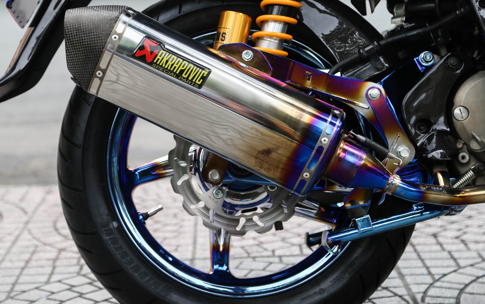 Honda SH do cua biker Sai Gon anh 8