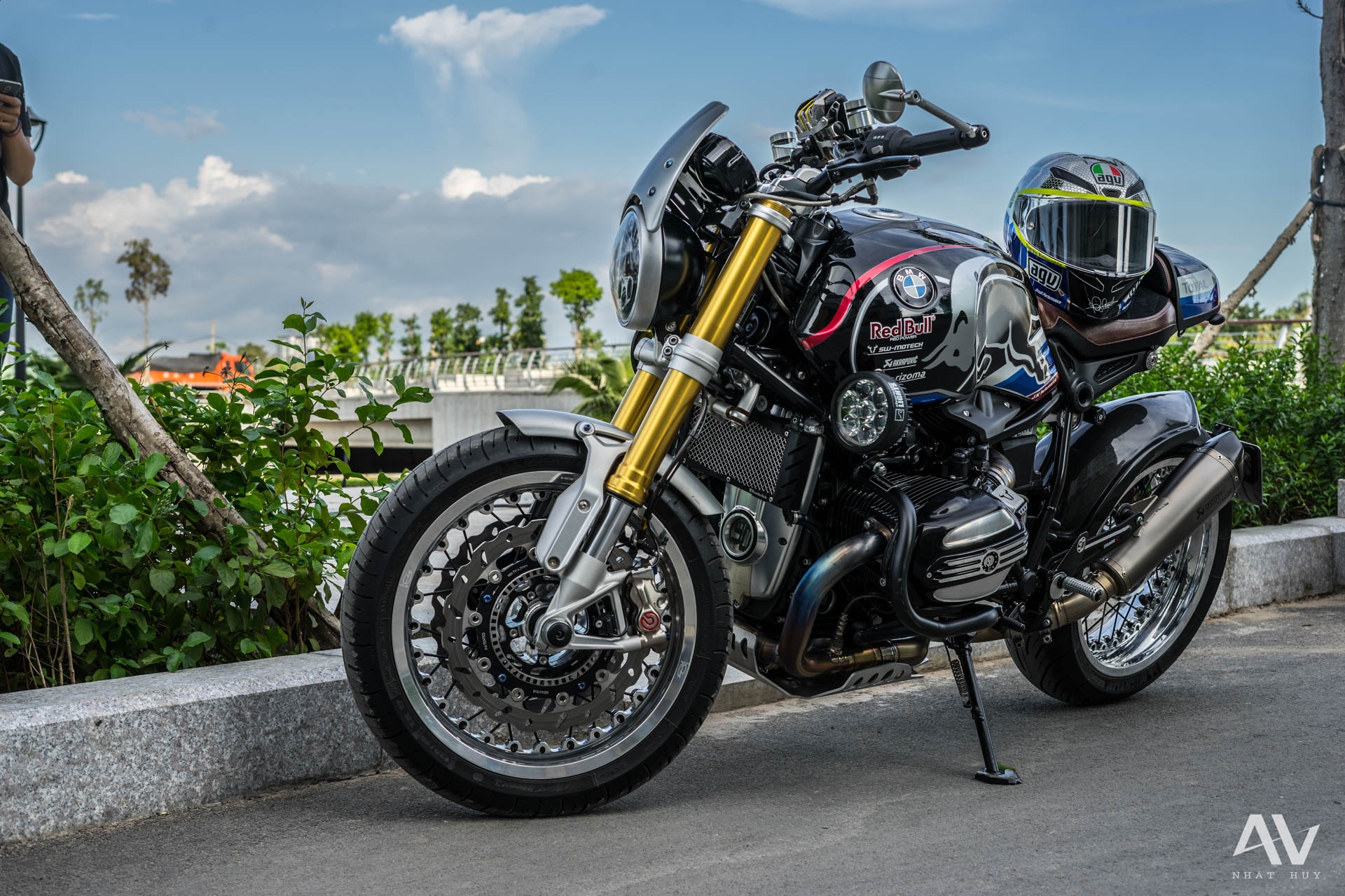 BMW R nineT do tien ty cua biker Viet anh 1