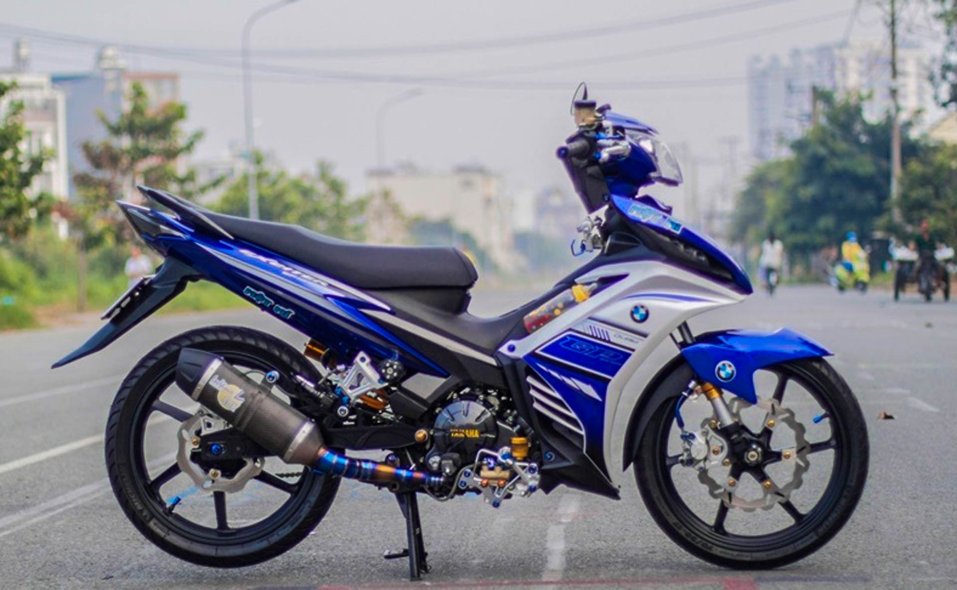 Exciter doi cu tang tinh nang van hanh cua biker Quang Ngai hinh anh