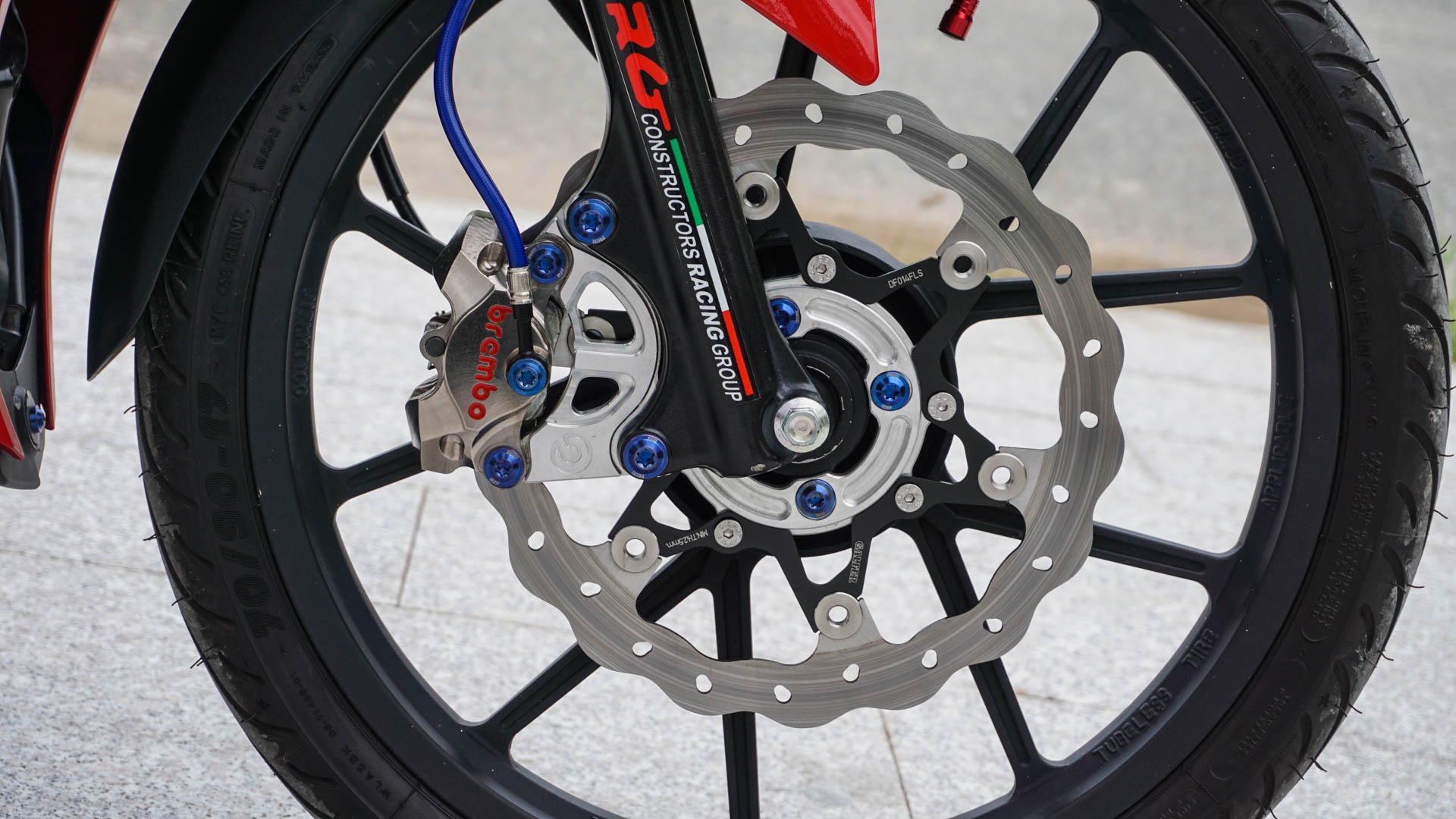 Exciter 135 do cua biker mien Tay anh 14