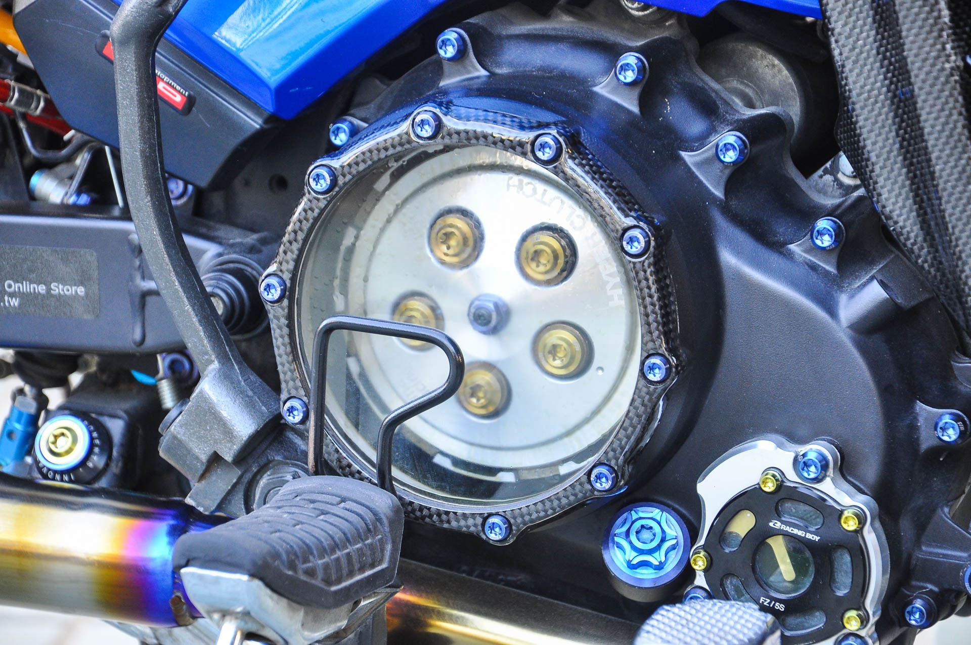 Exciter 135 do cua biker mien Tay anh 5