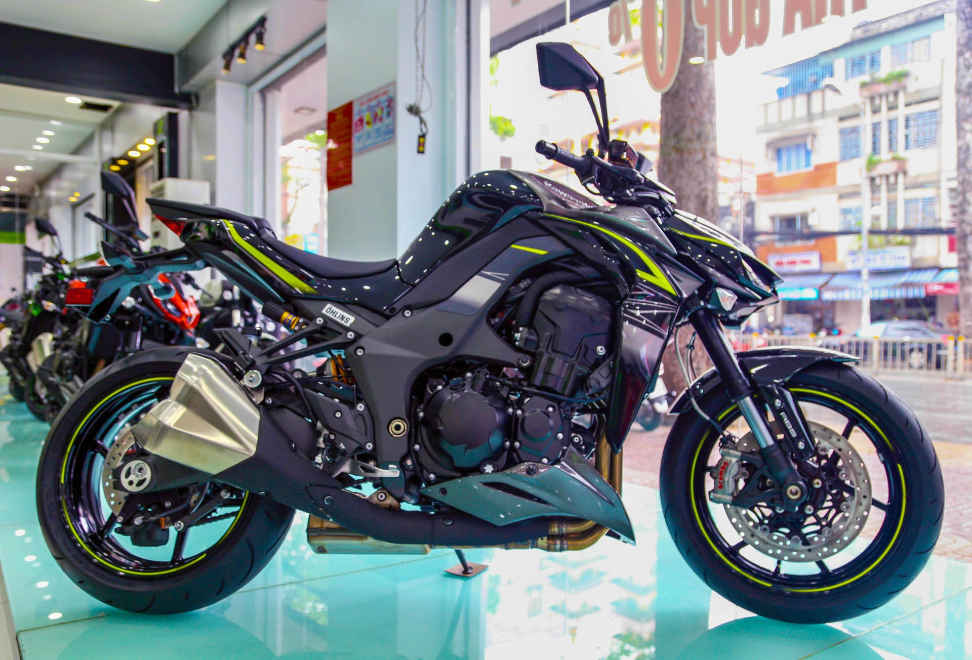 Trai nghiem tinh nang va thu tieng po Kawasaki Z1000 2017 hinh anh