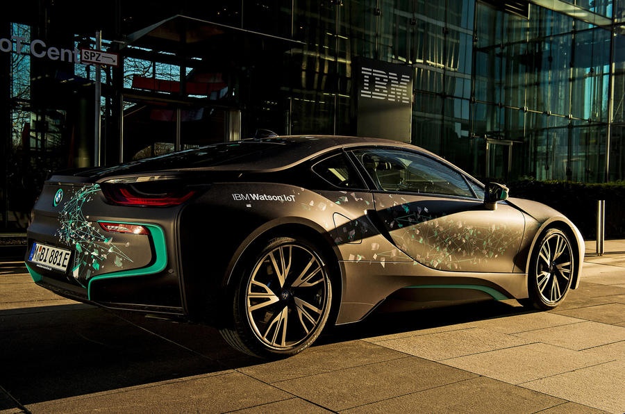 BMW hop tac IBM san xuat i8 thong minh hinh anh