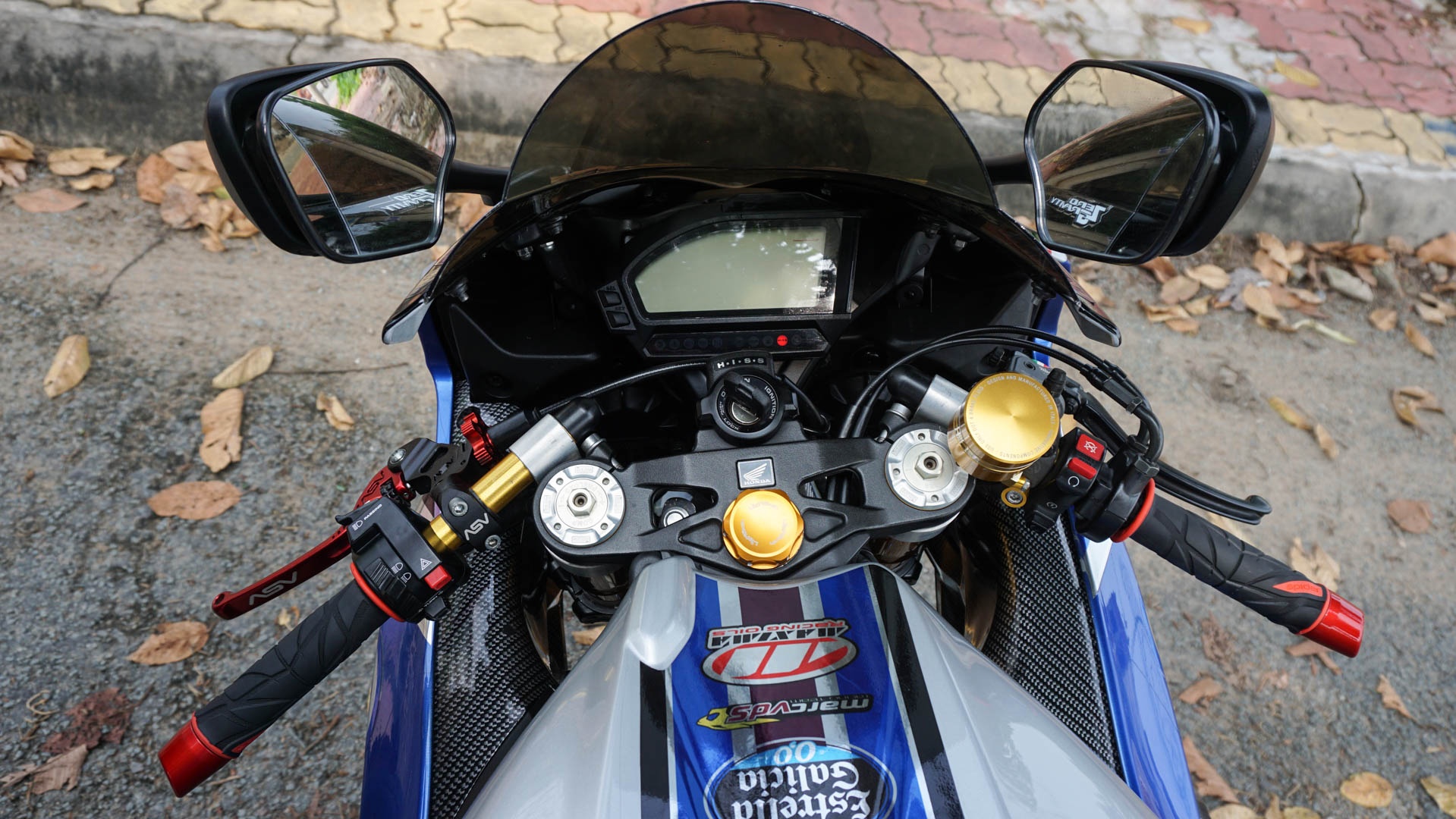 Honda CBR do cua biker Vinh Long anh 8