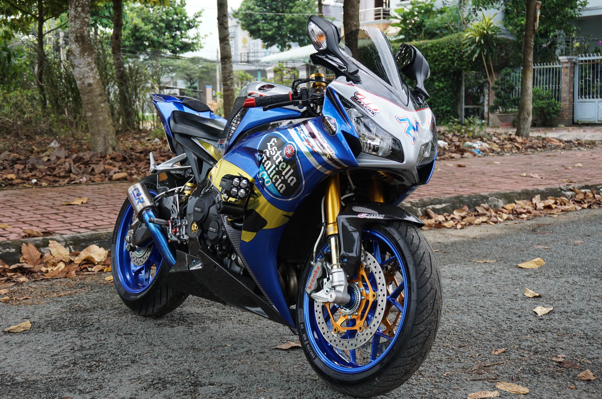 Honda CBR do cua biker Vinh Long anh 11