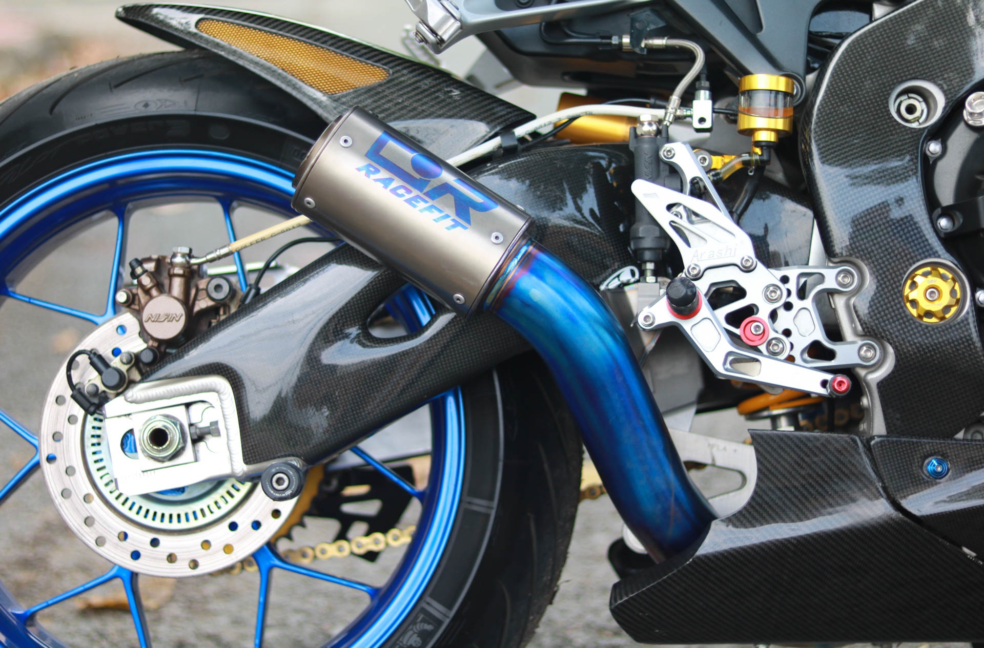 Honda CBR do cua biker Vinh Long anh 6