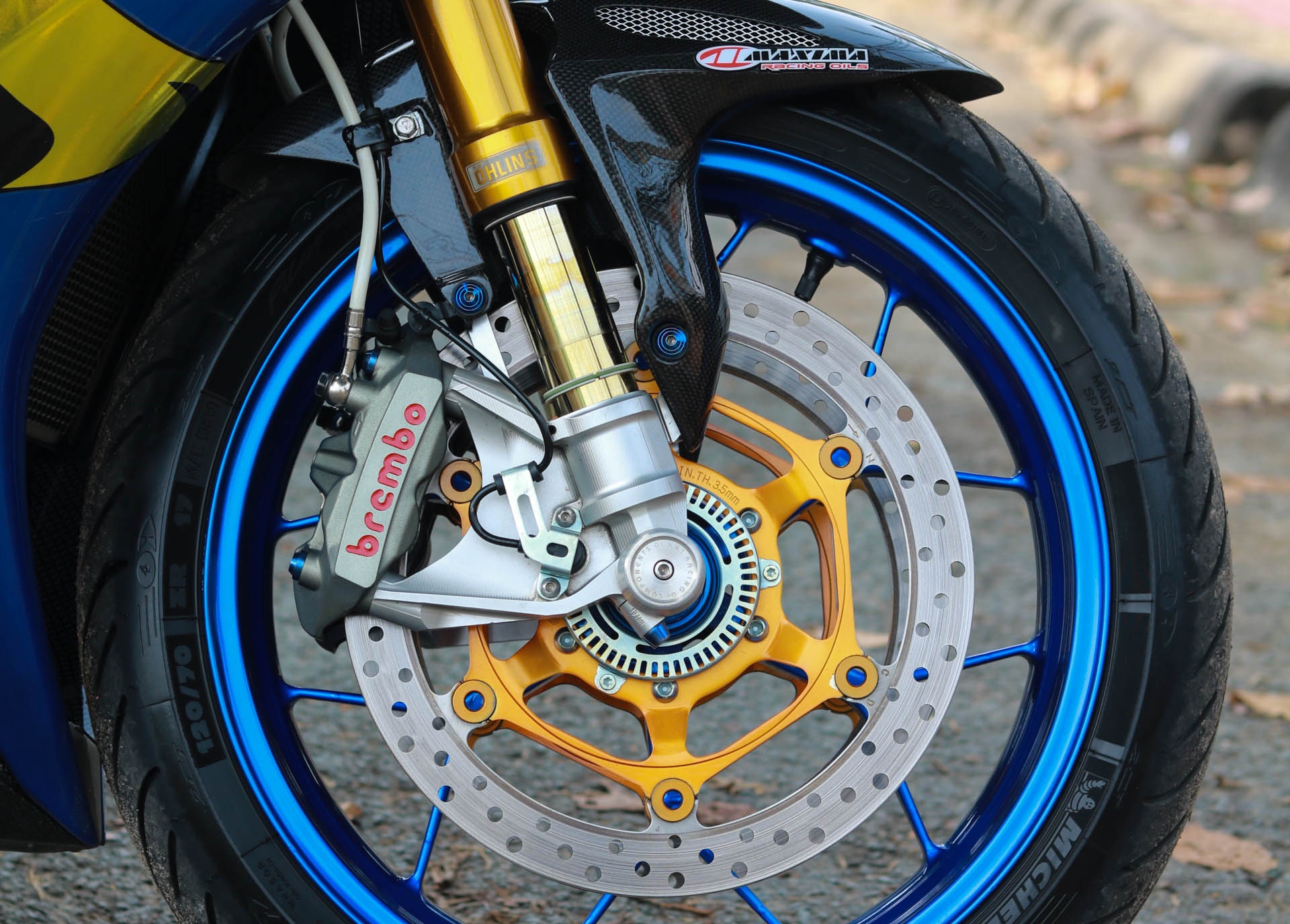 Honda CBR do cua biker Vinh Long anh 4