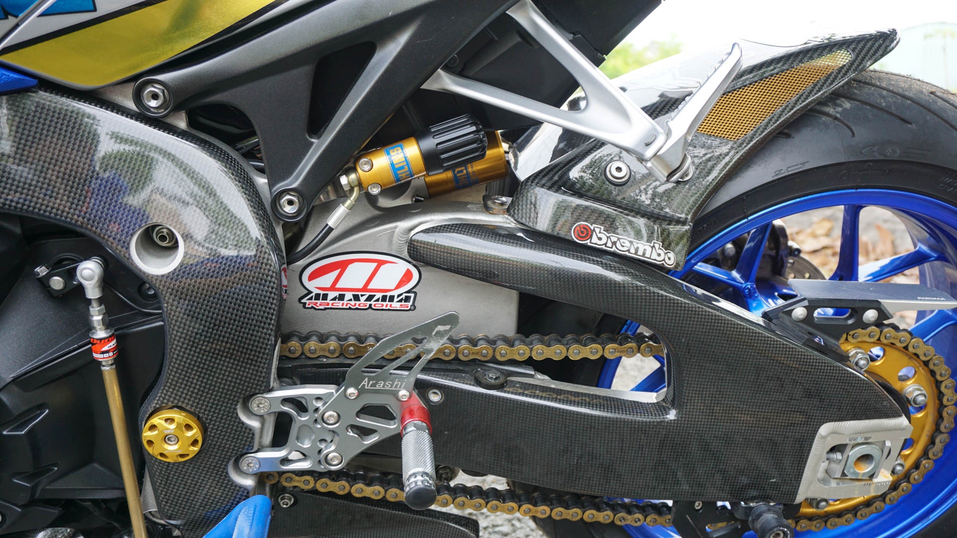 Honda CBR do cua biker Vinh Long anh 7