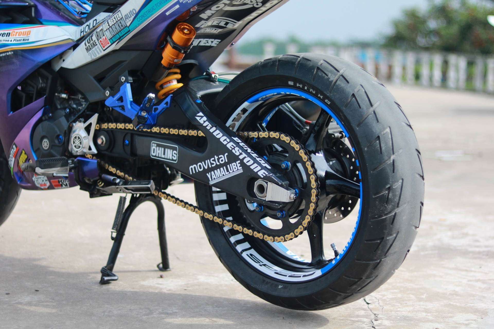 Yamaha Exciter do phong cach xe phan khoi lon anh 3