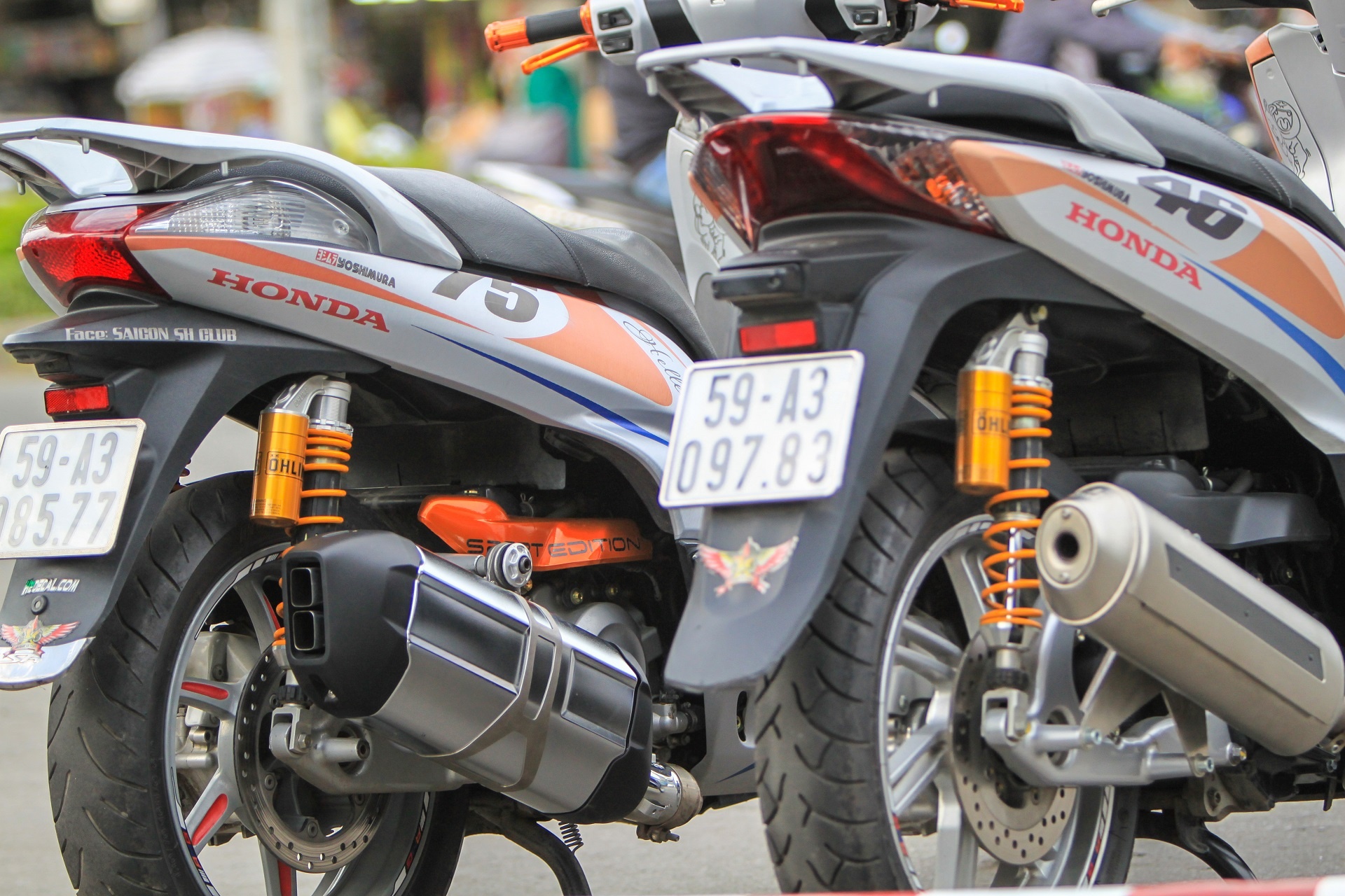 Honda SH 300i do o Sai Gon anh 8