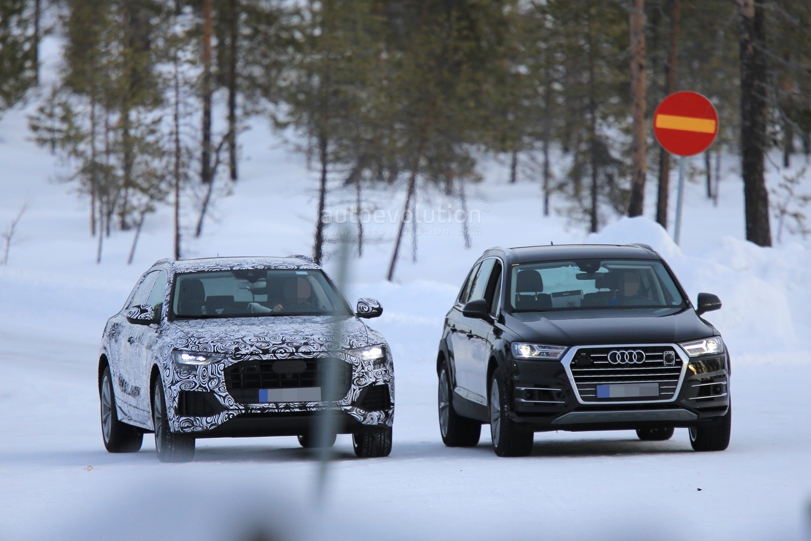 Audi Q8 lộ ảnh thử nghiệm ảnh 1 Audi Q8 lo anh thu nghiem anh 1