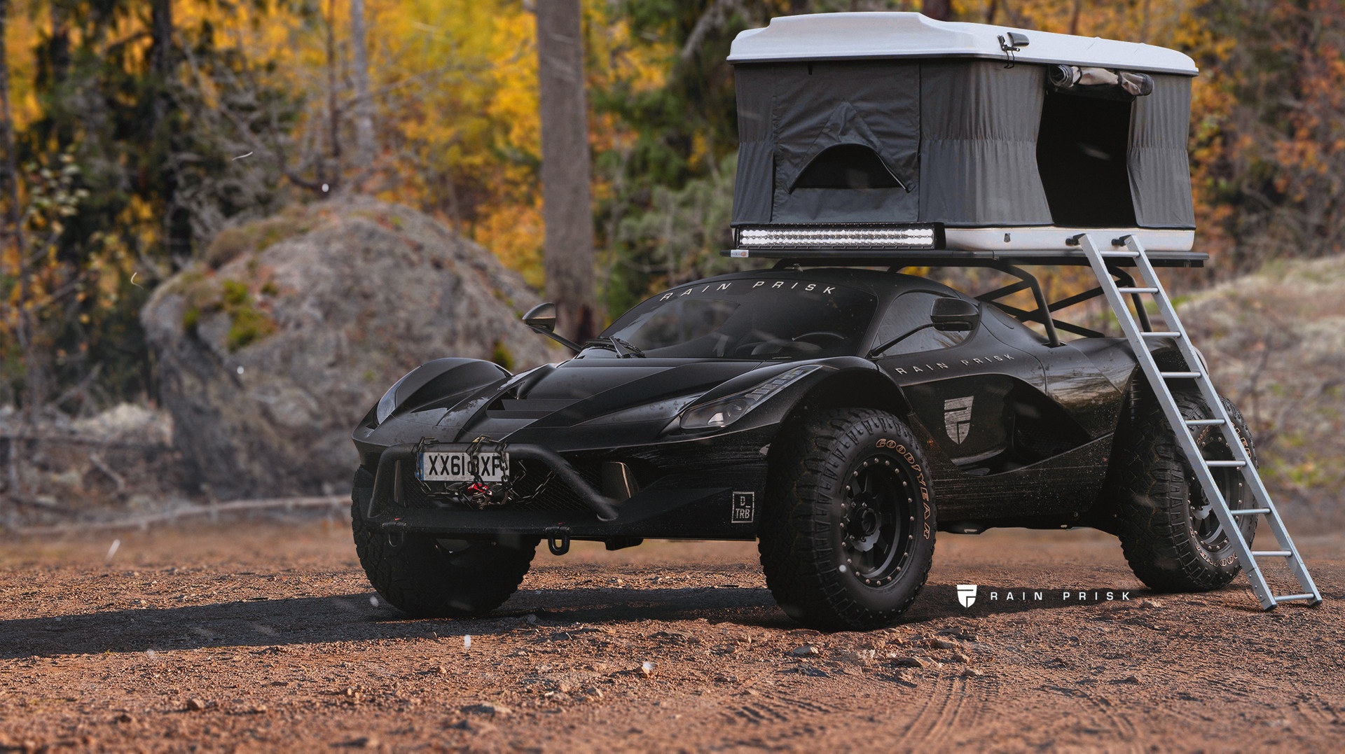 siêu xe LaFerrari off-road ảnh 1 sieu xe LaFerrari off-road anh 1