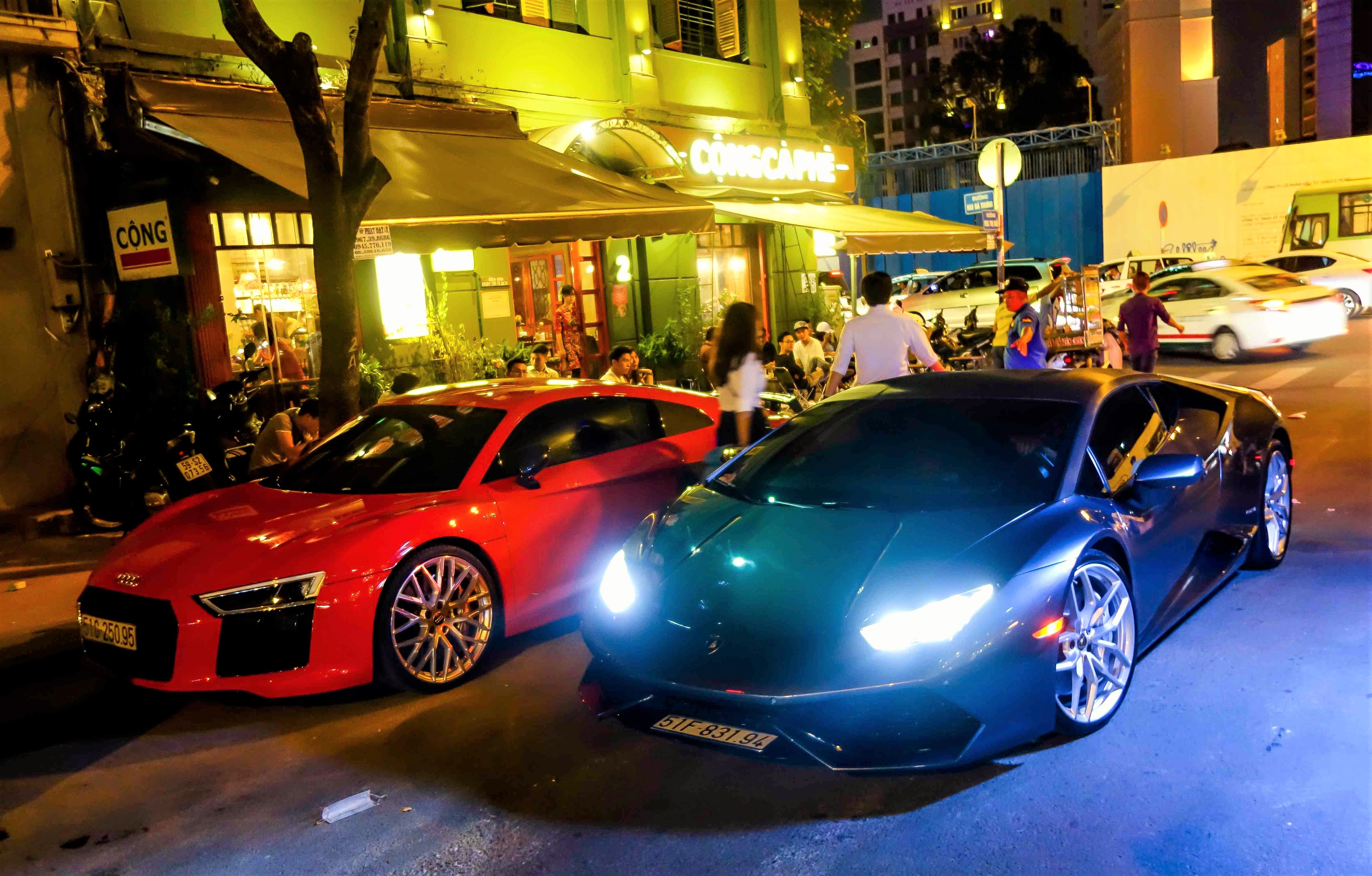 Audi R8 Dong Nhi Ong Cao Thang anh 5