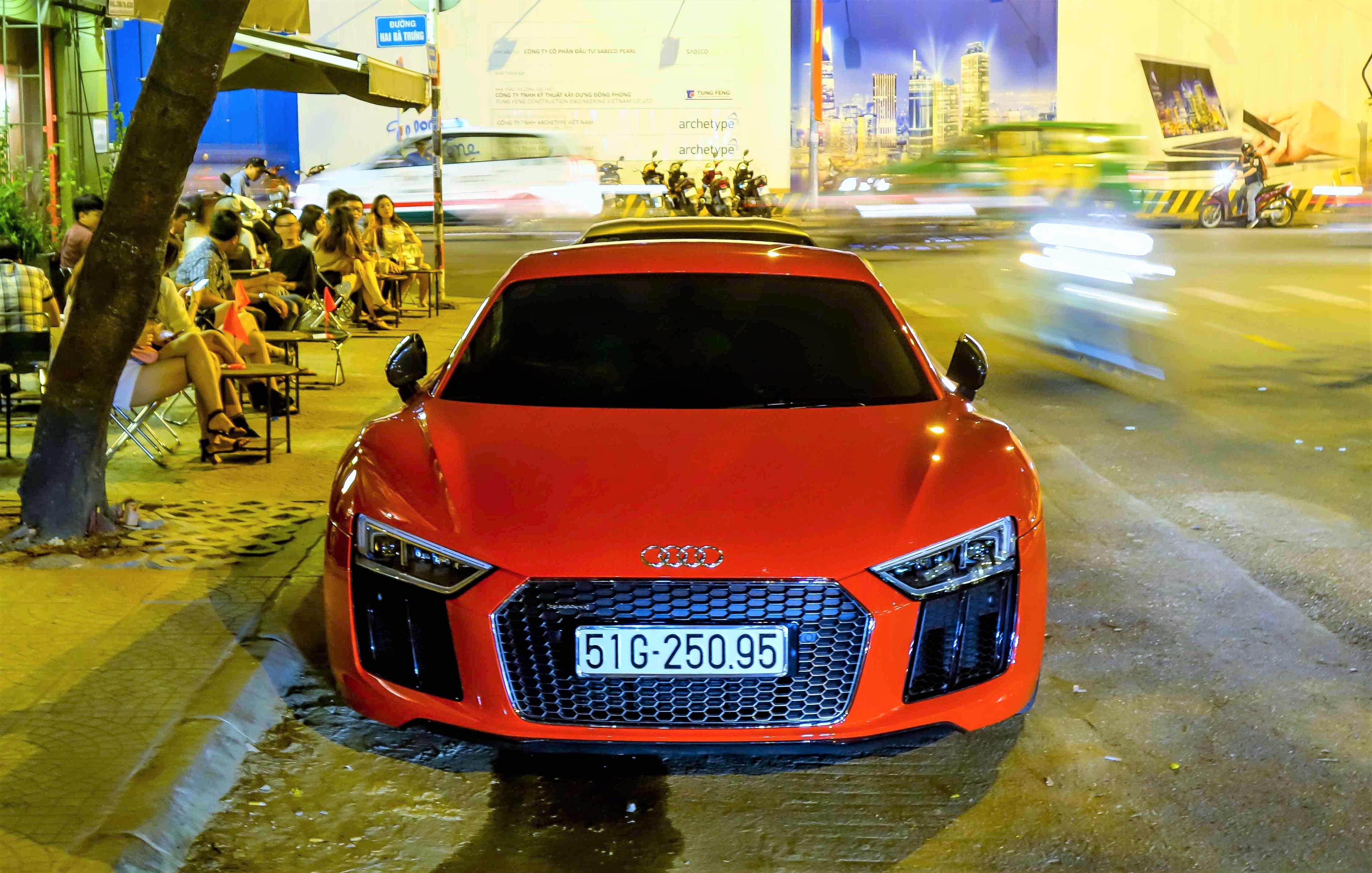 Audi R8 Dong Nhi Ong Cao Thang anh 6