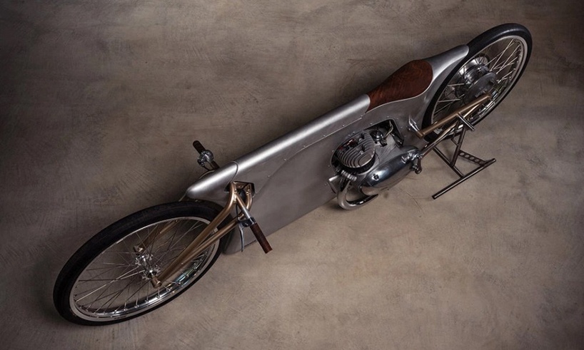 xe dap do gan dong co hinh thu la anh 4