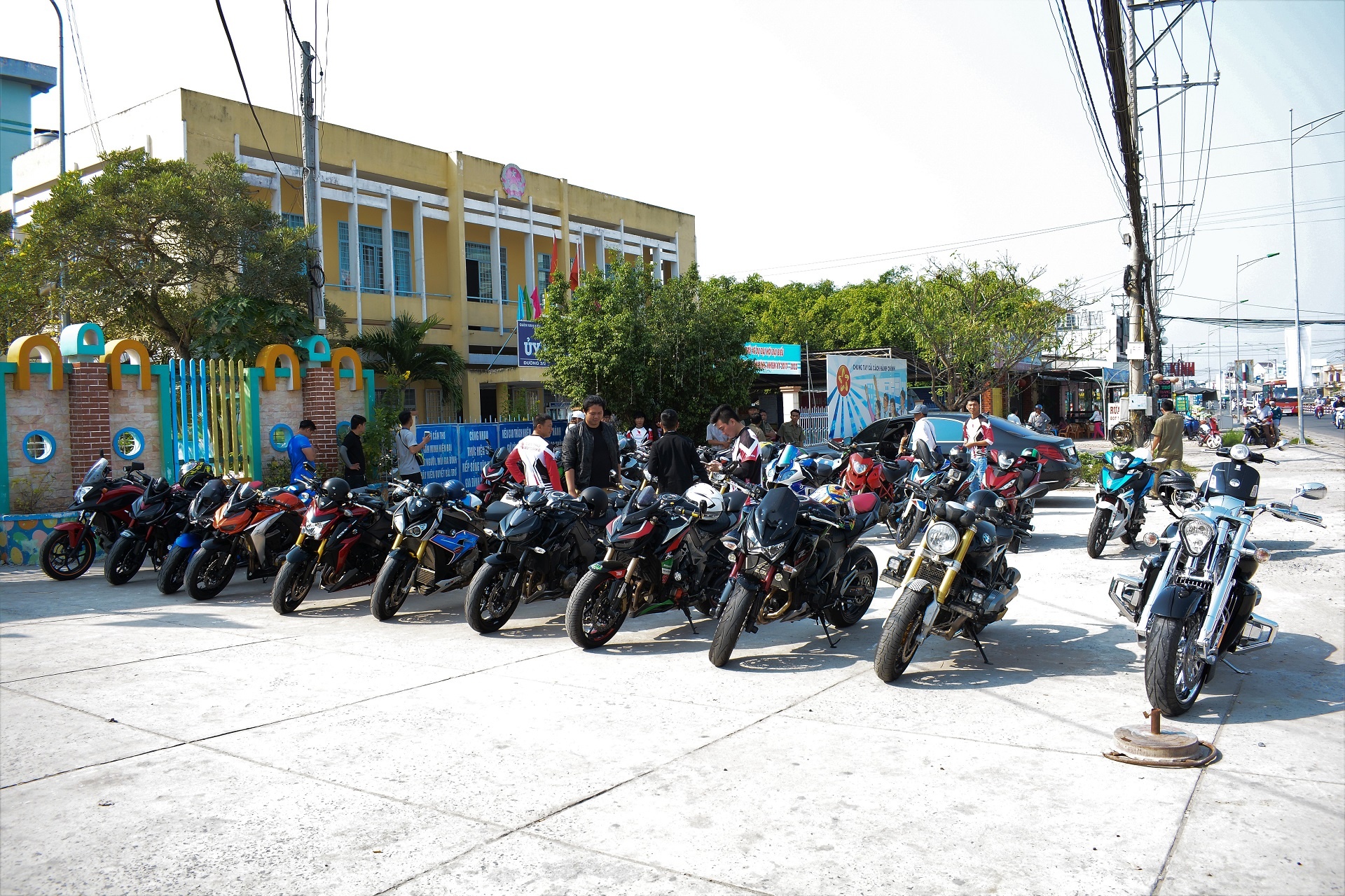 biker lam tu thien o Can Tho anh 1