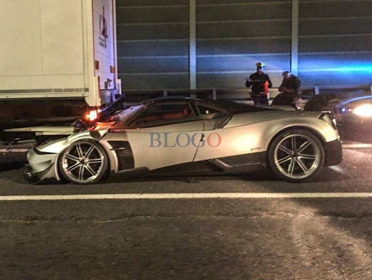 Sieu xe Pagani Huayra BC 2,5 trieu USD dau tien gap nan hinh anh