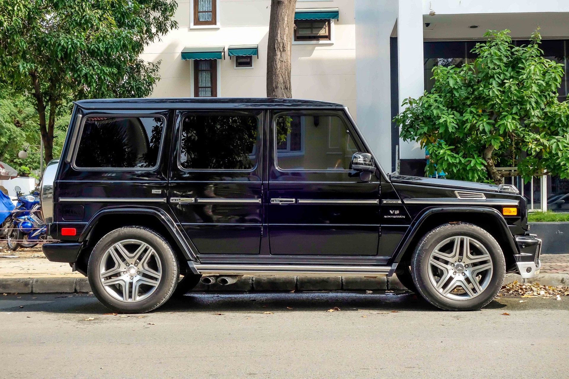 Sieu SUV Mercedes G63 xuat hien tai nha Cuong Do La hinh anh