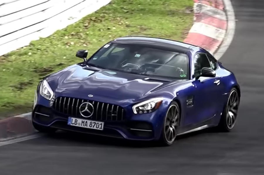 Sieu xe Mercedes AMG GT 2018 lo dien hinh anh