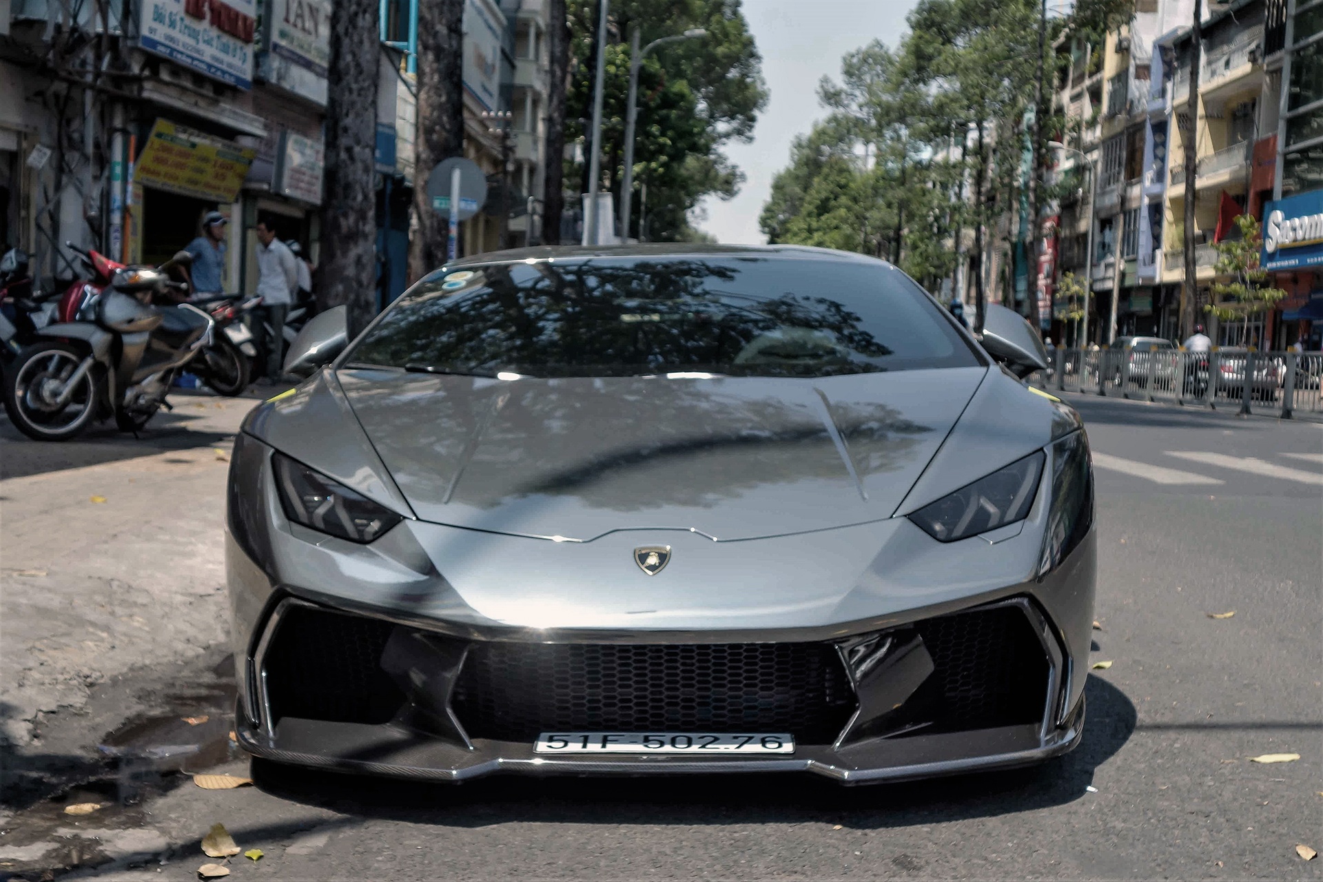 Sieu xe Lamborghini Huracan do Vorsteiner anh 2