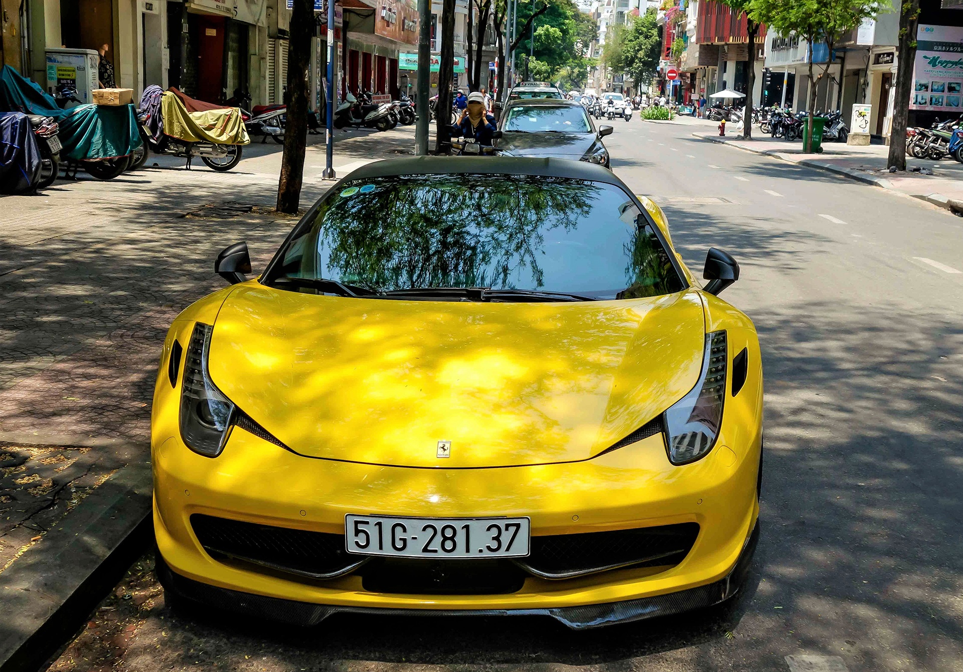 Ferrari 458 Italia tai Viet Nam anh 1